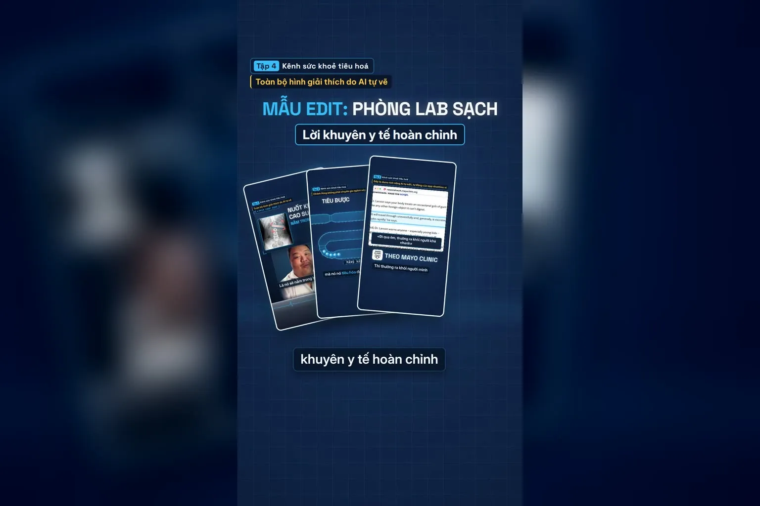 Mẫu edit Phòng lab sạch: lời khuyên y tế hoàn chỉnh