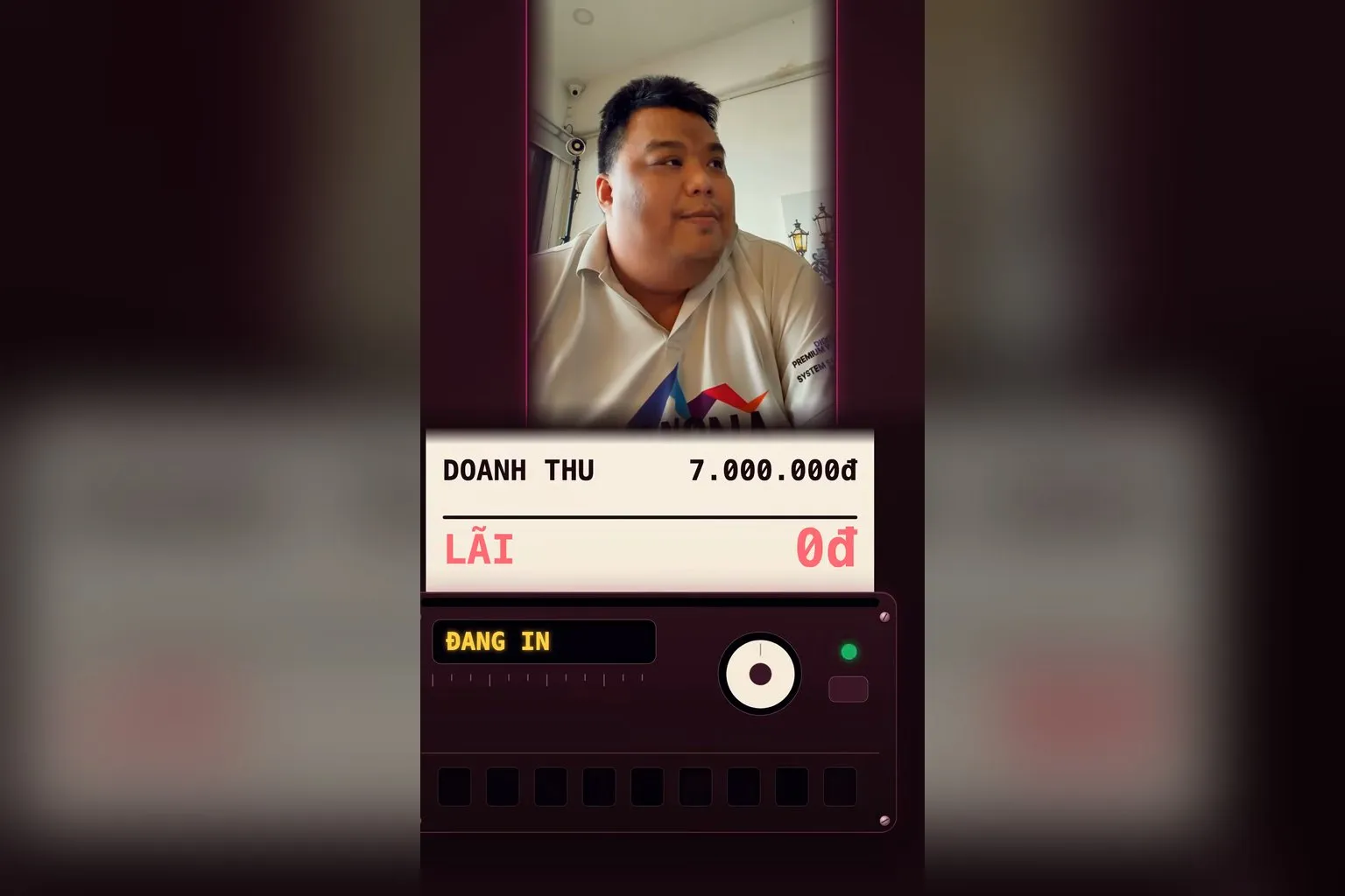 Doanh thu 7 triệu, lãi 0 đồng là feedback phải sửa video