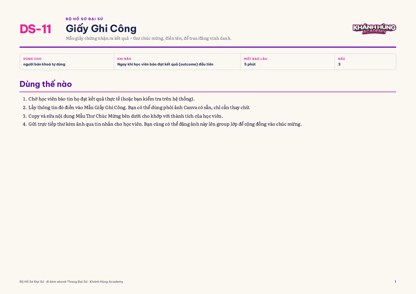 Ảnh chụp file DS-11 · Giấy Ghi Công trong Bộ Hồ Sơ Đại Sứ