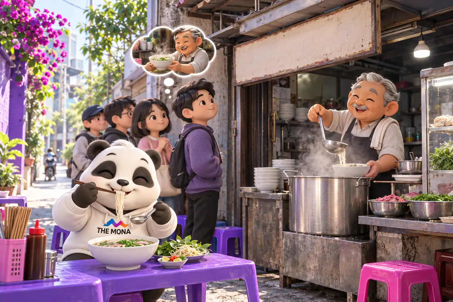 Branding là gì: quán phở đầu hẻm ai cũng nhớ