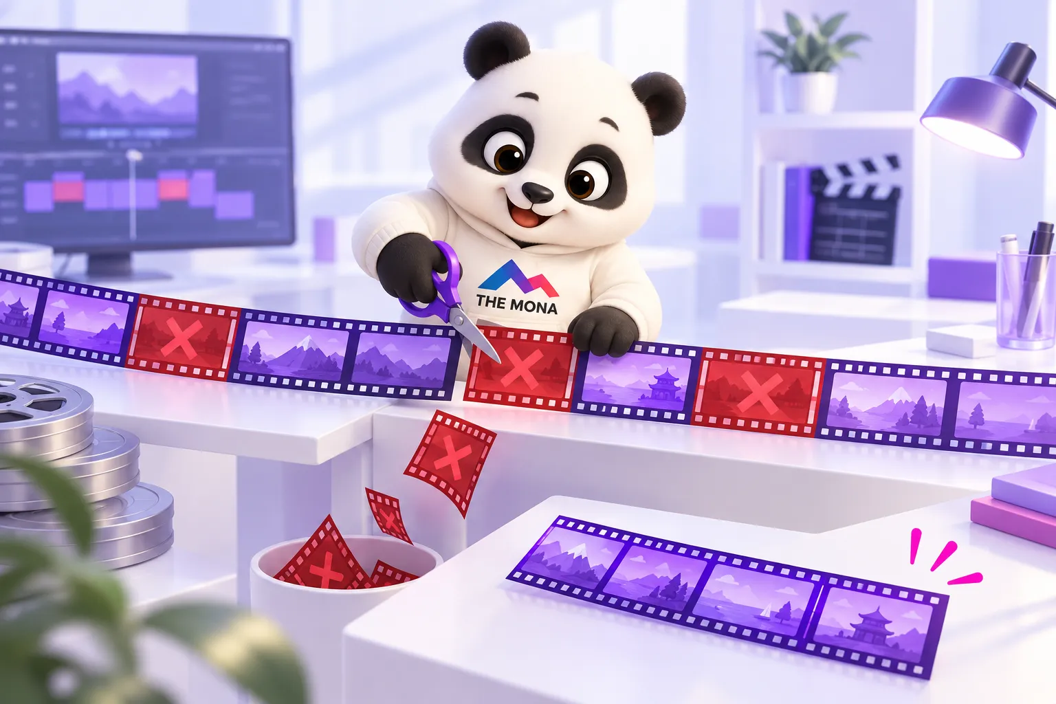 Cắt thô video là bước đầu của hậu kỳ: bỏ đoạn hỏng, ráp đoạn tốt