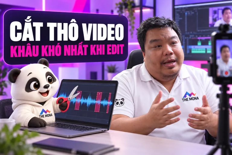Cắt thô video: khâu khó nhất khi edit, khó hơn hiệu ứng