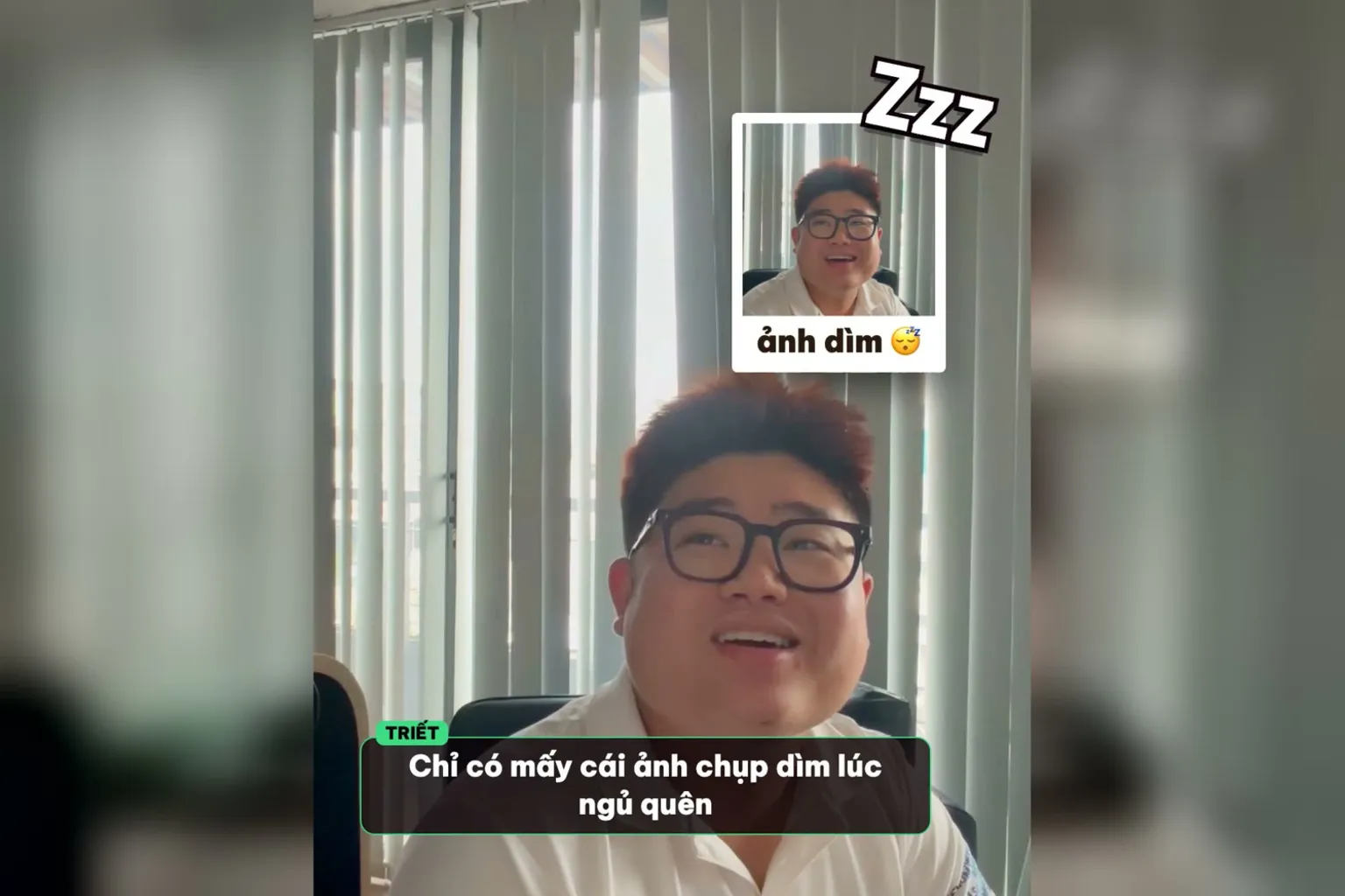 Chỉ có mấy cái ảnh chụp dìm lúc ngủ quên: khung ẢNH DÌM cạnh Triết