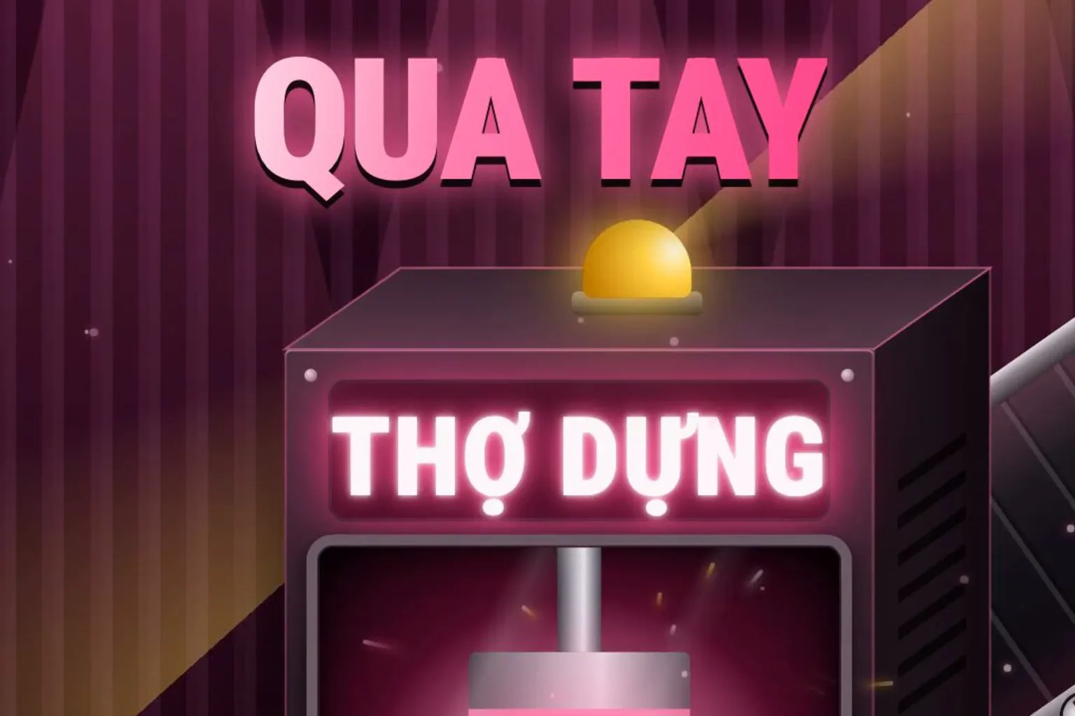 Cỗ máy THỢ DỰNG có chữ QUA TAY, clip thô chạy vào trạm editor