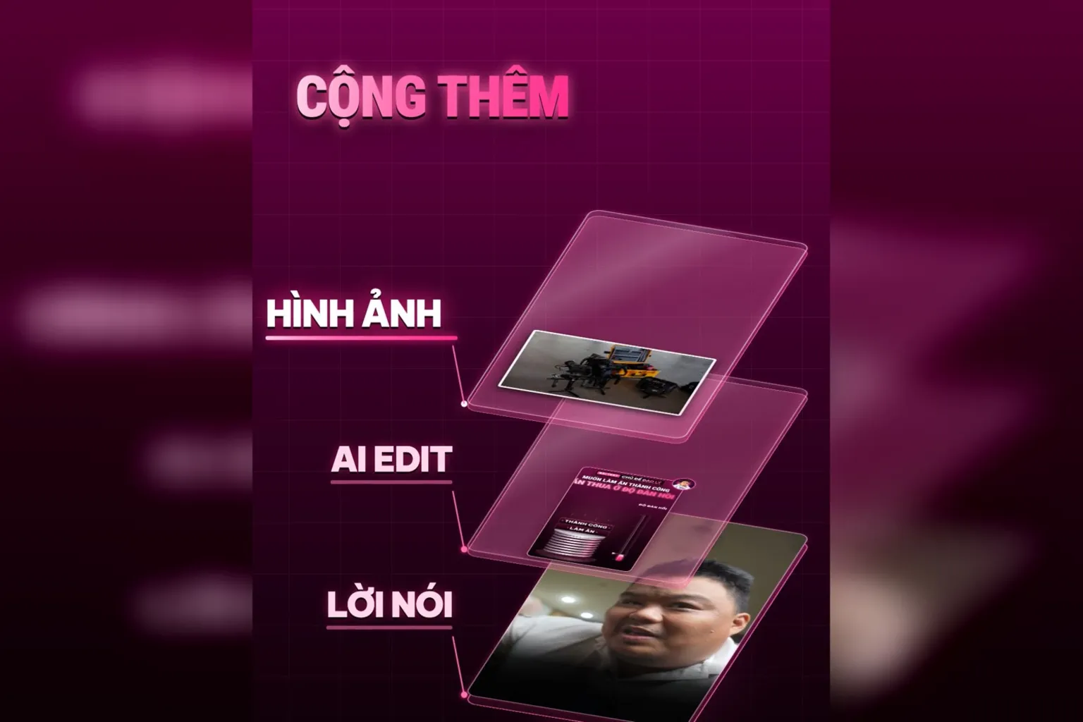 Cộng thêm: lớp lời nói, lớp AI edit, lớp hình ảnh chồng lên nhau giữ sàn view mỗi video