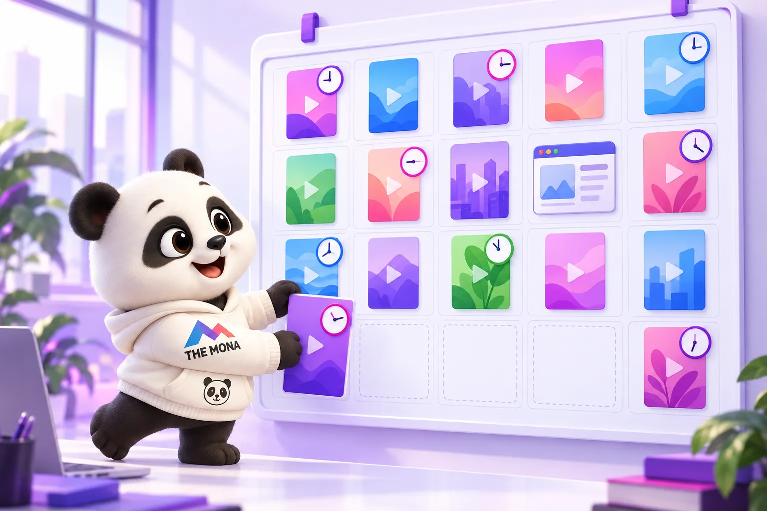 Đăng video ngắn lên 16 nền tảng cộng website, đúng giờ từng kênh