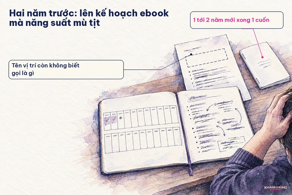 Hai năm trước làm một cuốn ebook không biết công suất