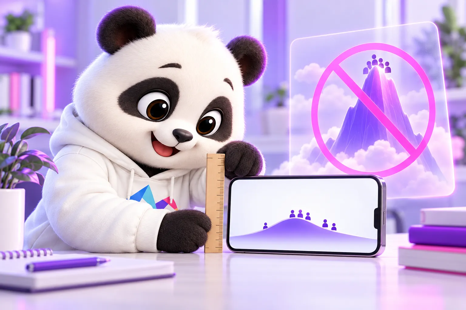 Gấu đo ngọn đồi thấp của video ngắn, tránh mơ ngọn núi cao triệu view