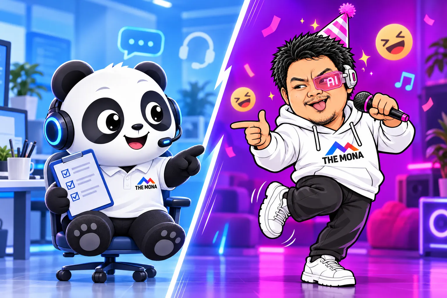 So sánh Gấu Cười nói chuẩn của MONA và Hùng nhỏ AI nhí nhố của KHA