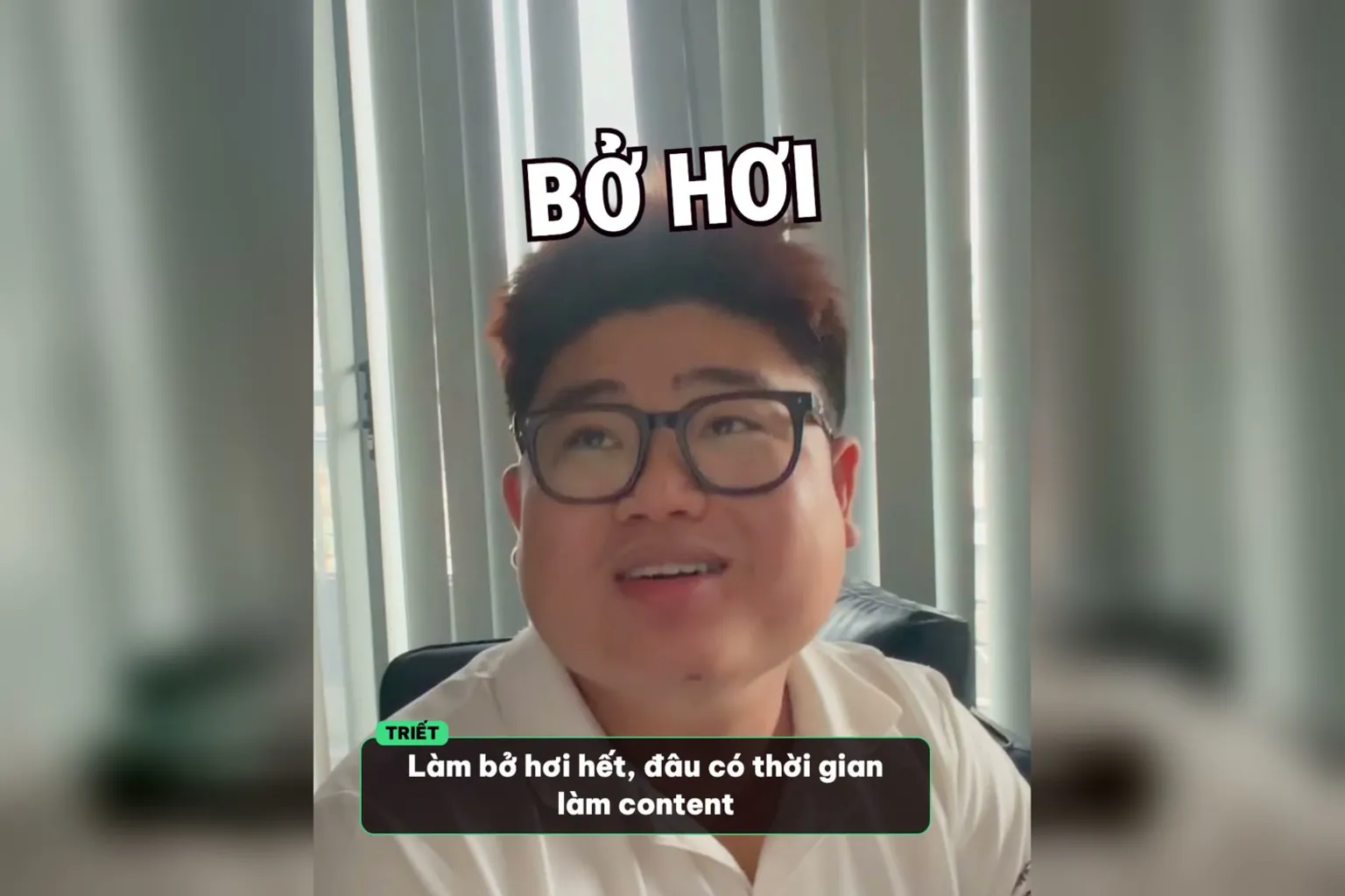 Người đi setup giỏi biệt tích trên mạng: Triết nói làm bở hơi hết, chữ BỞ HƠI