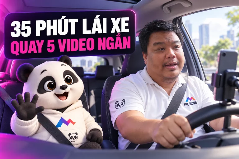Làm content mạng xã hội cho chuyên gia: 35 phút quay 5 video ngắn