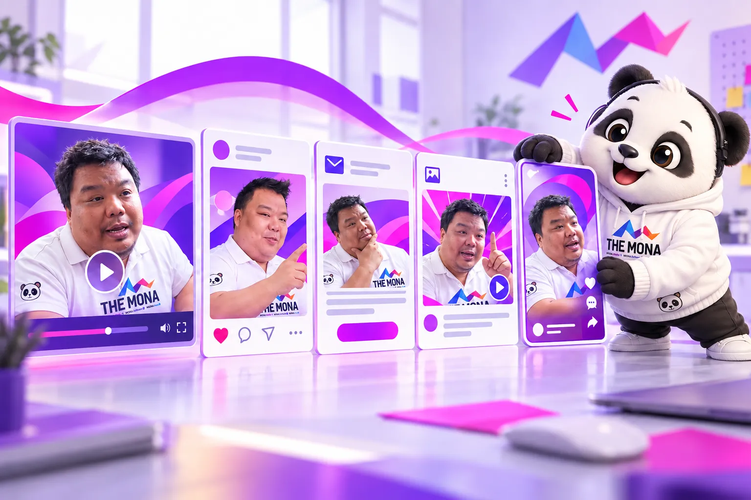 Lặp nhất quán hình ảnh thương hiệu cá nhân trong mọi content