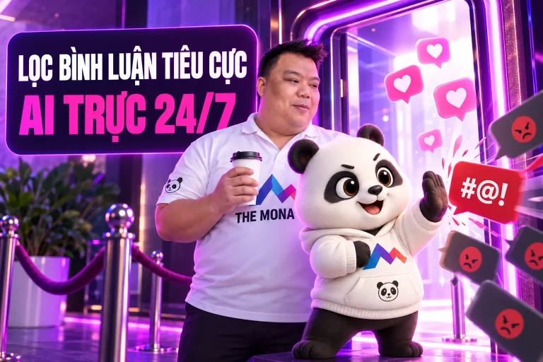 Lọc bình luận tiêu cực fanpage: AI trực 24/7, xử kẻ phá 3 bước