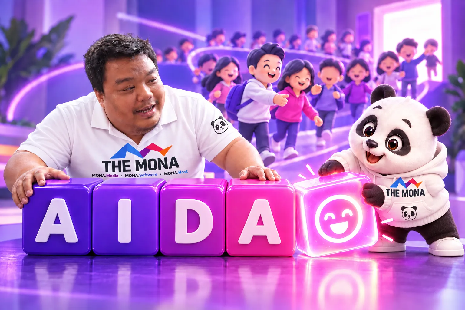 Mô hình AIDAS thêm bước học viên hài lòng