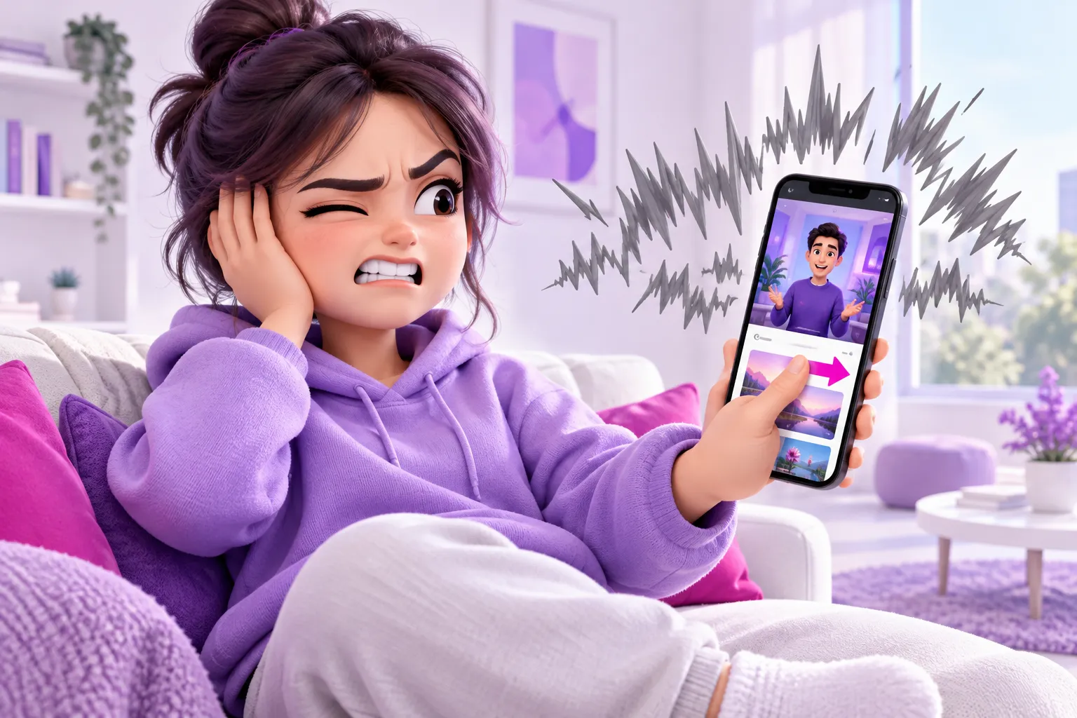 Người xem lướt bỏ video quay ngoài đường vì tiếng ồn rè dù hình vẫn đẹp