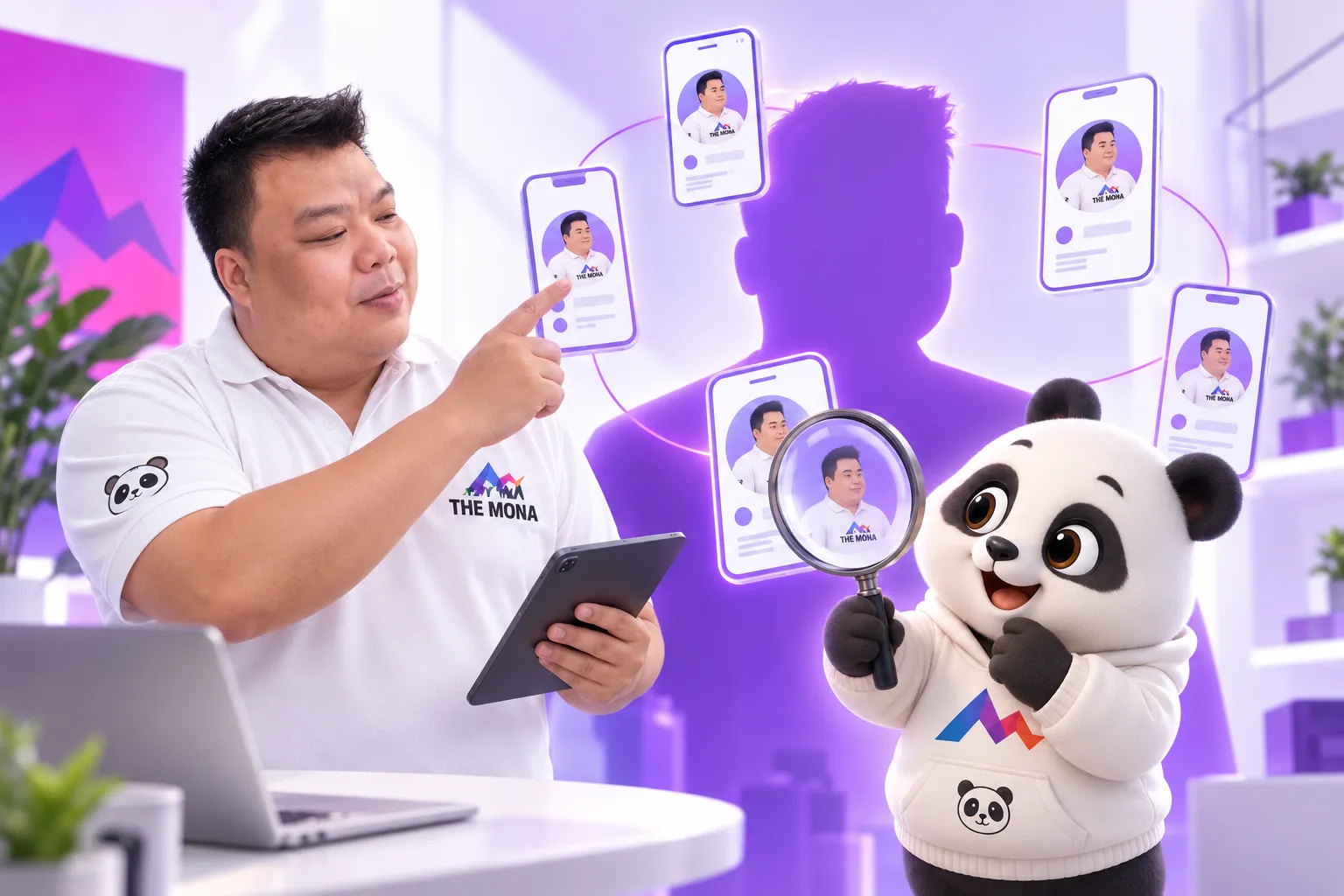 Xây dựng nhân hiệu chuyên gia trên mạng xã hội: cùng một nhân vật lặp lại nhất quán trên mọi màn hình