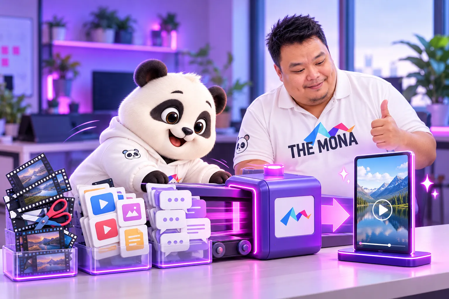 AI nhận việc cắt, đăng và canh comment sau khi quay video
