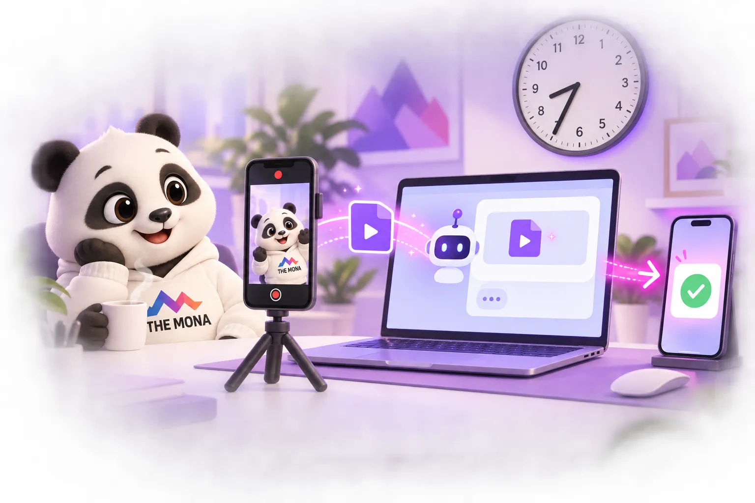 AI dựng video tự động nhận file quay rồi tự đăng lên fanpage