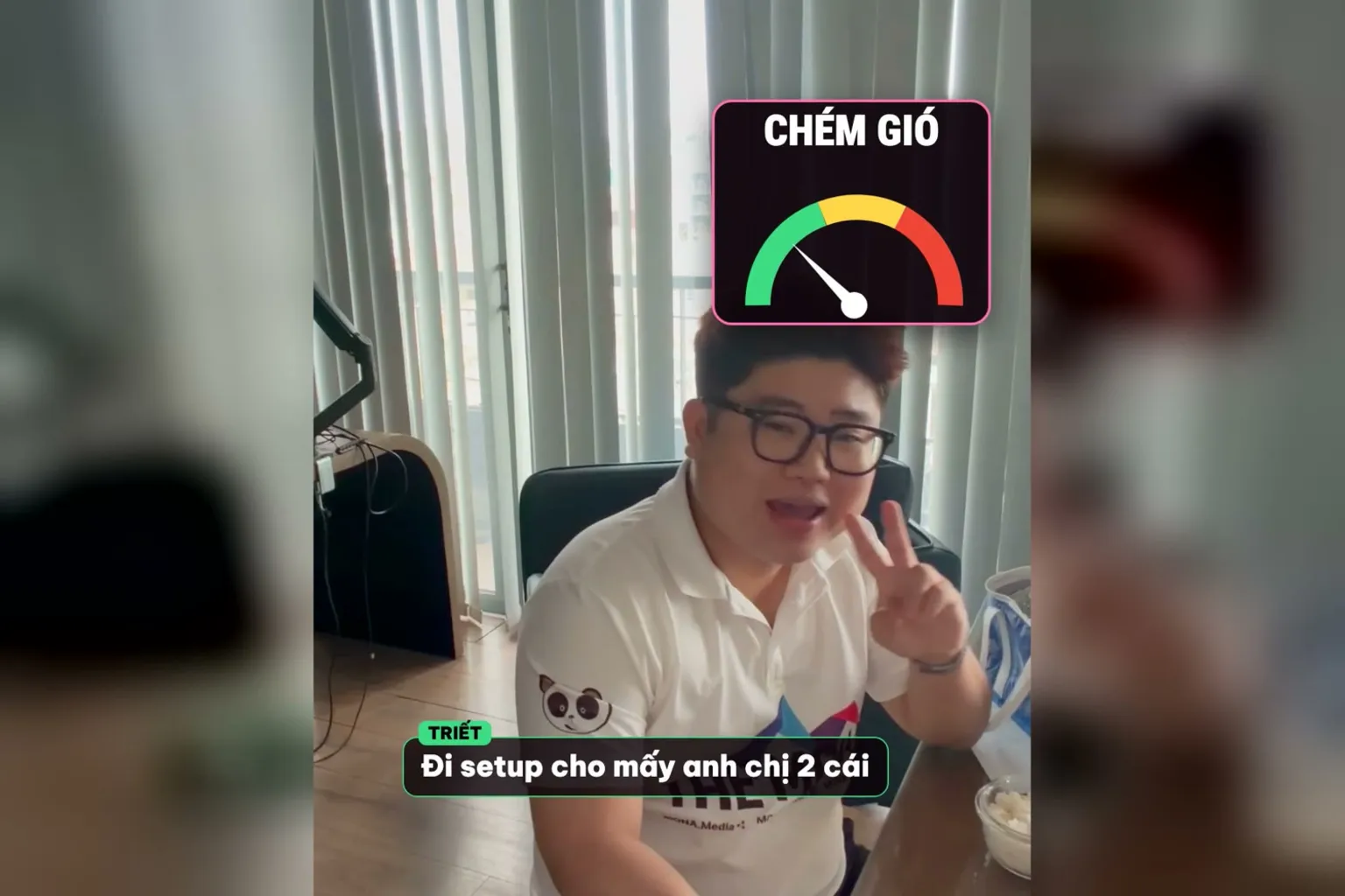 Setup info business cho doanh nghiệp: thẻ INFO BUSINESS hiện cạnh Triết trong video