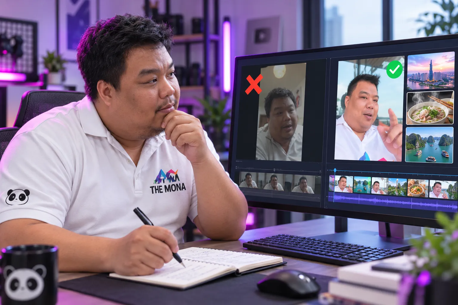 Người duyệt bản AI dựng video, chê chỗ nào ghi thành luật dựng