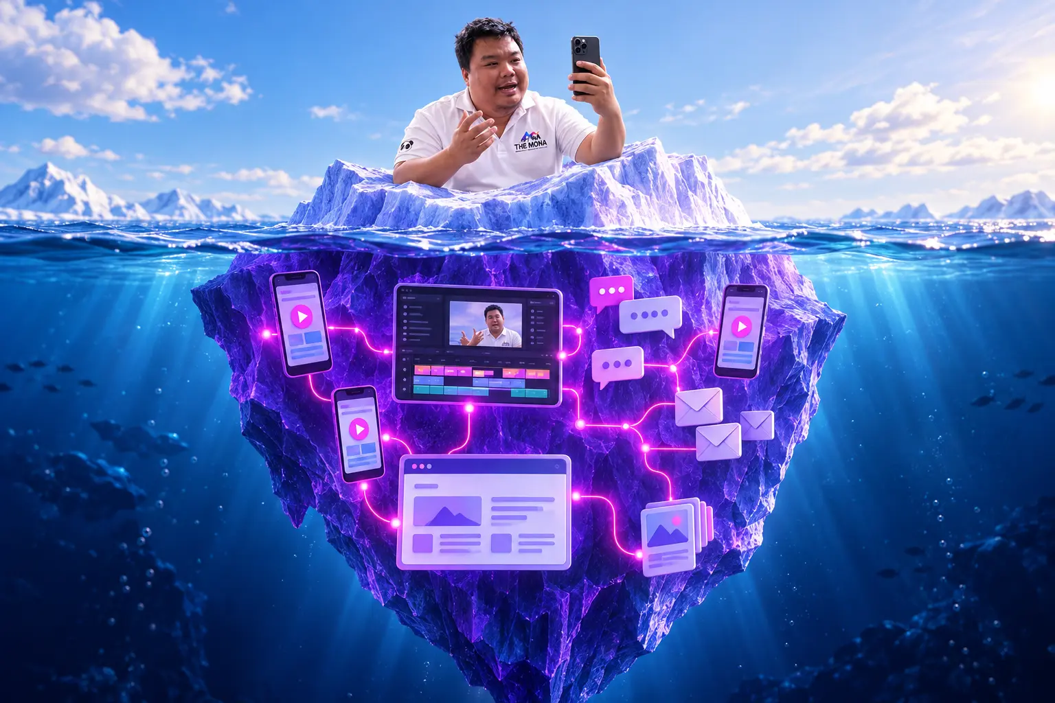 Quay 2 phút chỉ là phần nổi, phần chìm là edit, đăng đa nền tảng, comment, inbox và viết bài website