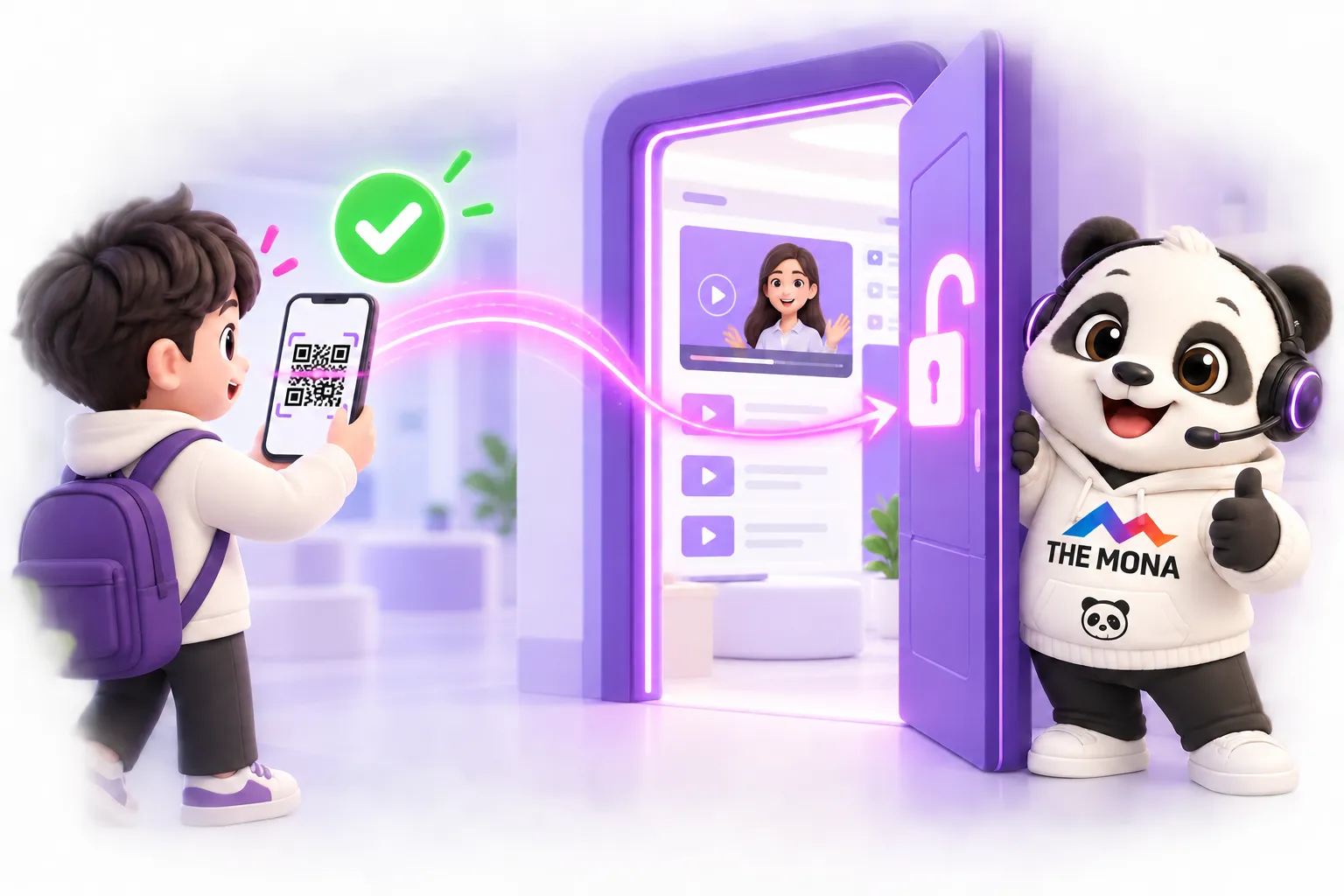 Thanh toán tự báo có và tự cấp quyền học trong phễu bán hàng