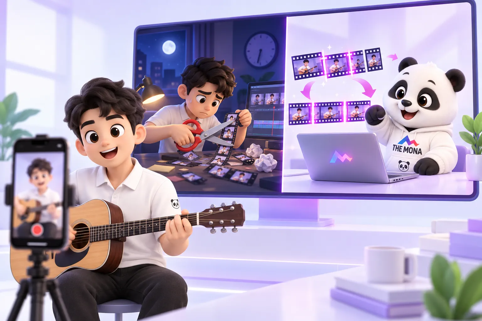 Người làm khóa học nên tự cắt thô hay giao AI cắt thô video bài giảng