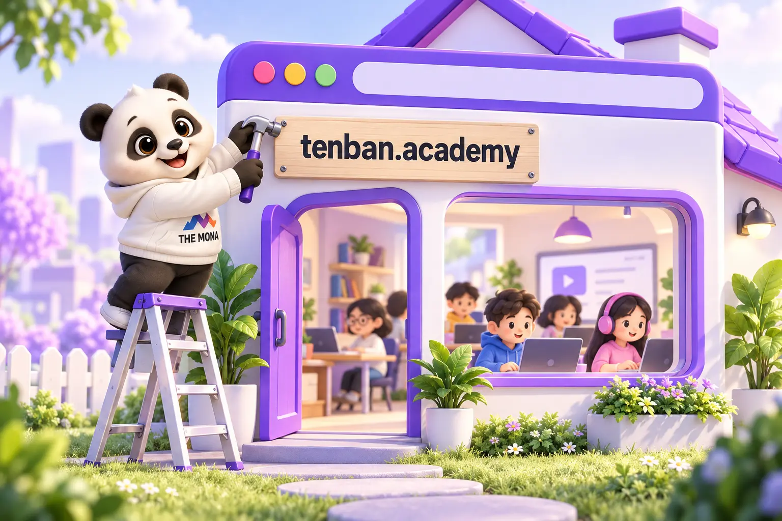 Website khóa học mang tên riêng của chuyên gia