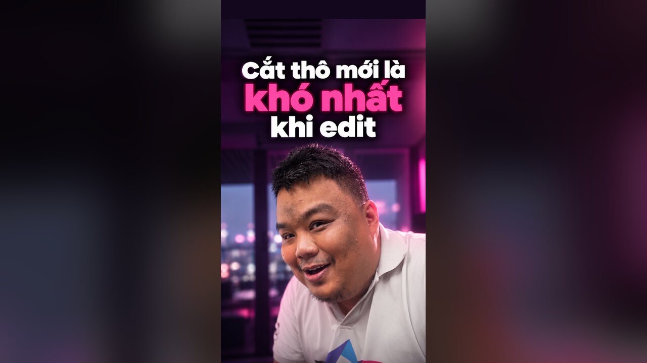 Cắt thô video mới là khúc khó nhất, ae toàn hỏi hiệu ứng